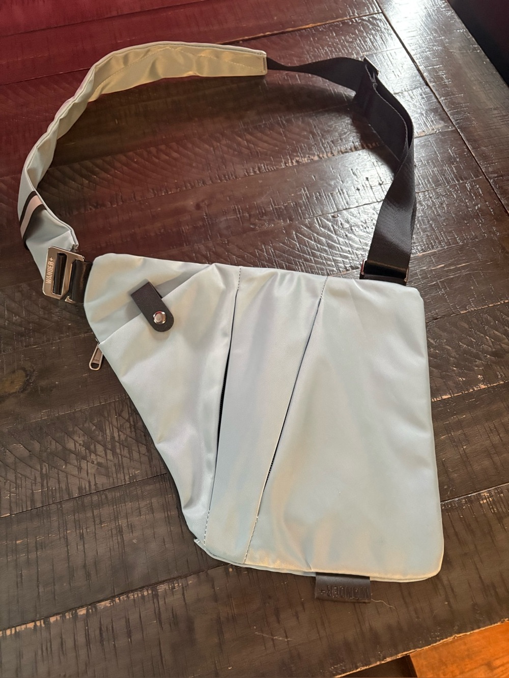 Wander Light Blue Crossbody Sling Bag